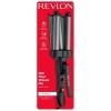 imageRevlon 3 Barrel Jumbo Hair Waver  LongLasting Natural Looking Waves PinkGrey