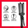 imageRevlon 3 Barrel Jumbo Hair Waver  LongLasting Natural Looking Waves PinkGrey