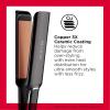 imageRevlon Copper Smooth Hair Flat Iron  Frizz Control for Fast and Shiny Styles XL 1 inBlack