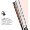 imageRevlon Copper Smooth Hair Flat Iron  Frizz Control for Fast and Shiny Styles XL 1 inBlack