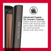 imageRevlon Copper Smooth Hair Flat Iron  Frizz Control for Fast and Shiny Styles XL 1 inCopper