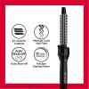 imageRevlon Perfect Heat Triple Ceramic Curling Brush Iron  for Silky Smooth Wave Curls 34 inBlack