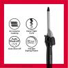 imageRevlon Perfect Heat Triple Ceramic Curling Brush Iron  for Silky Smooth Wave Curls 34 inCeramic