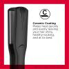 imageRevlon Smooth and Straight Ceramic Flat Iron  Fast Results Smooth Styles15 Inch Pack of 1