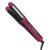 imageREVLON Perfect Match Flat Iron  Hair Curler and Hair Straightener with Triple OilInfused Ceramic Plates to Reduce Damage Restore Natural Moisture and Shine
