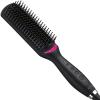 imageREVLON Salon OneStep Straight and Shine Heated Brush for Visibly Shinier Smoother Hair  Hair Straightener That Revives Second Day Hair with an Ion Generator That Helps Reduce FrizzStraightening  Styling