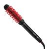 imageREVLON Silicone Bristle Heated Hair Styling Brush  Fast Long Lasting Volume for Easy Styling  1quot Barrel for Full Body and Smooth Styles BlackPinkRed