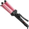imageRevlon 3 Barrel Jumbo Hair Waver  LongLasting Natural Looking Waves PinkPink