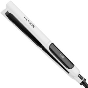 imageREVLON Crystal C  Ceramic Digital Hair Flat Iron  LongLasting Shine and Less Frizz 1 in