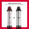 imageREVLON Adjustable Barrel 2 in 1 Curling Wand 1 and 112 inch1 and 1  inch Pack of 2