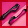 imageREVLON OneStep Hair Dryer and Styler AllinOne Detangling and Straightener Brush for SalonQuality Smooth Straight Hair More Shine and Less Frizz BlackPink