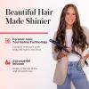 imageREVLON SmoothStay Coconut Oil Infused Hair Curling Iron  Barrel Curling Iron 1  Inch for Loose Curls Shinier Visibly Smoother Hair 1  inBlack