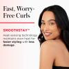 imageREVLON SmoothStay Coconut Oil Infused Hair Curling Iron  Barrel Curling Iron 1  Inch for Loose Curls Shinier Visibly Smoother Hair 1  inBlack
