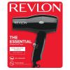 imageREVLON Travel Hair Dryer  SalonStyle Blowouts Lightweight Design 1875 Watts for Fast Drying with 2 Heat ampamp Speed Settings for Drying and Styling Flexibility BlackBlack