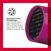 imageREVLON Travel Hair Dryer  SalonStyle Blowouts Lightweight Design 1875 Watts for Fast Drying with 2 Heat ampamp Speed Settings for Drying and Styling Flexibility BlackPink