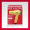 imageREVLON Travel Hair Dryer  SalonStyle Blowouts Lightweight Design 1875 Watts for Fast Drying with 2 Heat ampamp Speed Settings for Drying and Styling Flexibility BlackYellow