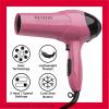 imageRevlon 1875W Lightweight Hair Dryer  For Easy Smooth Styling BlackPink