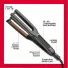 imageRevlon Double Straight Copper Ceramic Dual Plate Hair Straightener  Faster Styling and Reduced Damage Four 12 Inch Plates
