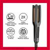 imageRevlon Double Straight Copper Ceramic Dual Plate Hair Straightener  Faster Styling and Reduced Damage Four 12 Inch Plates