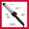 imageRevlon Perfect Heat Triple Ceramic Curling Iron  For Silky Smooth Loose Curls 112 in