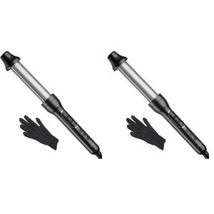 imageREVLON Adjustable Barrel 2 in 1 Curling Wand 1 and 112 inch1 and 1  inch Pack of 2