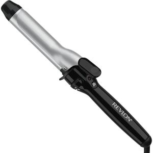 imageRevlon Perfect Heat Triple Ceramic Curling Iron  For Silky Smooth Medium Curls 1 inSilver  Black