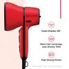 imageREVLON Airflow Control Hair Dryer with Diffuser  1875W Blow Dryer Head Rotates 90 for Total Control Wider Head for Less Drying Time Reduces Frizz Red