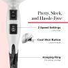 imageREVLON Infrared Hair Dryer with Diffuser  Ionic Blow Dryer Diffuser and Concentrator Infrared Heat Technology to Prevent OverDrying for Shiny Soft Hair with Natural Moisture WhiteWhite