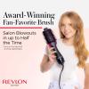 imageREVLON One Step Hair Dryer And Volumizer Hot Air Brush Turquoise Volumizer 1 CountBlack
