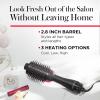 imageREVLON One Step Hair Dryer And Volumizer Hot Air Brush Turquoise Volumizer 1 CountBlack