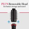 imageREVLON One Step Hair Dryer And Volumizer Hot Air Brush Turquoise Volumizer 1 CountBlack Red