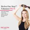 imageREVLON One Step Hair Dryer And Volumizer Hot Air Brush Turquoise Volumizer 1 CountBlack Red