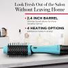imageREVLON One Step Hair Dryer And Volumizer Hot Air Brush Turquoise Volumizer 1 CountMint