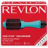 imageREVLON One Step Hair Dryer And Volumizer Hot Air Brush Turquoise Volumizer 1 CountMint
