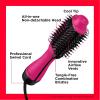 imageREVLON One Step Hair Dryer And Volumizer Hot Air Brush Turquoise Volumizer 1 CountPink