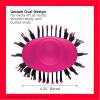 imageREVLON One Step Hair Dryer And Volumizer Hot Air Brush Turquoise Volumizer 1 CountPink