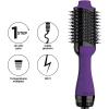 imageREVLON One Step Hair Dryer And Volumizer Hot Air Brush Turquoise Volumizer 1 CountPurple