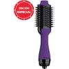 imageREVLON One Step Hair Dryer And Volumizer Hot Air Brush Turquoise Volumizer 1 CountPurple
