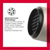 imageREVLON Turbo Hair Dryer with Advanced Ionic Technology Ceramic Coating  Turbo Heat and Cold Shot Features 1875 Watts for Fast Drying and Shine SilverGrey