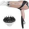 imageREVLON Infrared Hair Dryer with Diffuser  Ionic Blow Dryer Diffuser and Concentrator Infrared Heat Technology to Prevent OverDrying for Shiny Soft Hair with Natural Moisture WhiteRose Gold