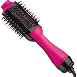 imageREVLON One Step Hair Dryer And Volumizer Hot Air Brush Turquoise Volumizer 1 CountPink