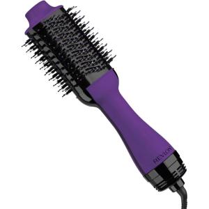 imageREVLON One Step Hair Dryer And Volumizer Hot Air Brush Turquoise Volumizer 1 CountPurple