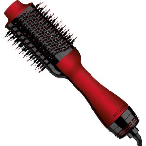 imageREVLON One Step Hair Dryer And Volumizer Hot Air Brush Turquoise Volumizer 1 CountRed