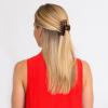 imageREVLON Strong Hold Hair Claw Clips BrownBlack 2 CountBlack and Brown