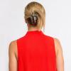 imageREVLON Strong Hold Hair Claw Clips BrownBlack 2 CountBlack and Brown