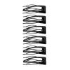 imageRevlon Double Grip Hair Clips 6 CountRubberized Black
