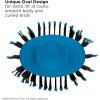 imageRevlon One Step Hair Dryer And Volumizer Hot Air Brush BlueBlue Volumizer