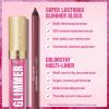 imageRevlon Super Lustrous Glimmer Gloss and ColorStay MultiLiner Bundle Haute Honey and Dynamic Doer Pack of 2Indigo Ice  Catalyst
