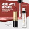 imageRevlon Super Lustrous The Gloss 5 Piece Lipgloss Gift Set Nonsticky High Shine Color in Cream ampamp Pearl Finishes Pack of 5 075 Fl Oz200 Crystal Clear