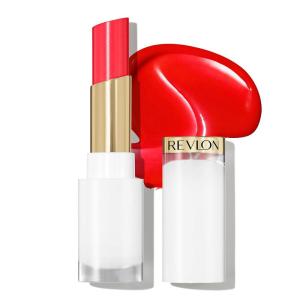 imageREVLON Super Lustrous Glass Shine Balm Gift Set 3Piece Lipstick Multipack Hydrating Tinted Sheer Glossy Finish 003 Honey Shine 008 Rum Raisin 006 Girly Swirly009 Cherry Luster
